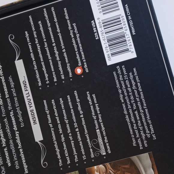 Taste Of Home Favorites 25th Anniversary Delicious Recipe Hardback Cookbook - Picture 7 of 16